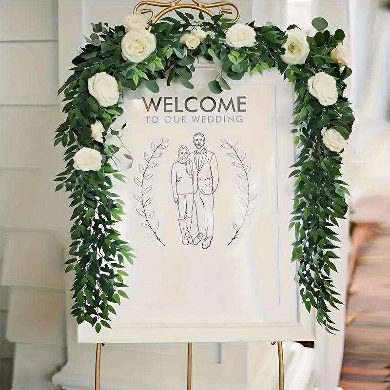 UV-Resistant Artificial Willow Vines Perfect for Home & Garden Decor, Outdoor Ceremonies, Weddings, and Holiday Parties