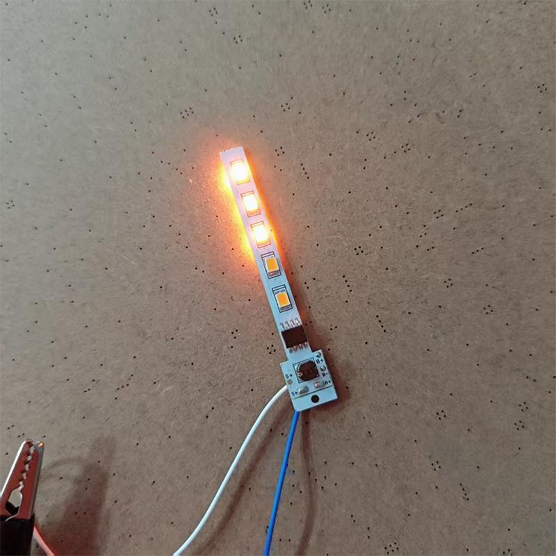 Solar-Flammenlicht Ersatzplatine 1,2V 5 Stück 10 LEDs für Außenbereich Garten Solar-Kerzenlampe DIY Montage