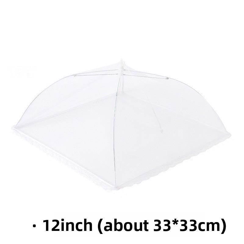 Washable Folding Food Cover Mesh Insect Proof Kitchen Dish Covers Foldable Dining Table Protection Fly Barrier Home Accessories