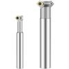 45° CNC Insertable Inner/Outer Chamfer Tool with Up/Down Back-Reaming Holder