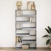VidaXL Bookcase Concrete Grey 100x33x187.5 Cm Engineered Wood, Bookshelf, Storage Shelf, Cabinet 3309351