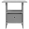 Nightstand 2 pcs Grey Sonoma 41 x 40 x 45 cm Particleboard