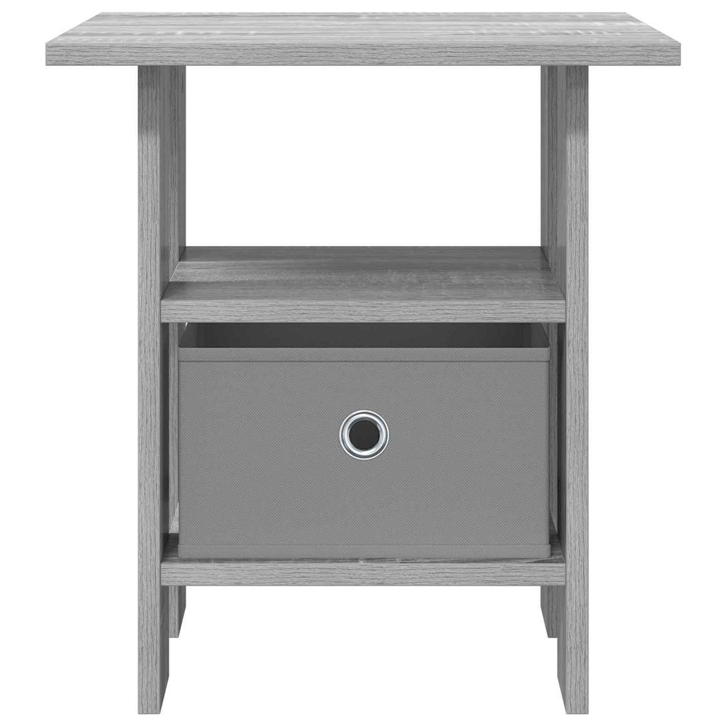 Nightstand 2 pcs Grey Sonoma 41 x 40 x 45 cm Particleboard