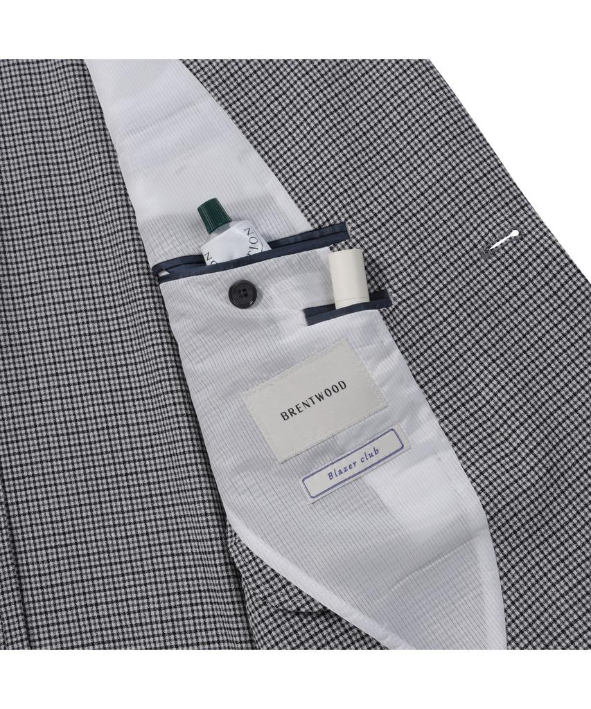 Brentwood Minimal Check Jacket Brjbm25431Gyx