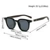 Trendy Retro Wood Grain Sunglasses Polarized UV Protection for Men Women Perfect for Cycling Outdoor Street Photography