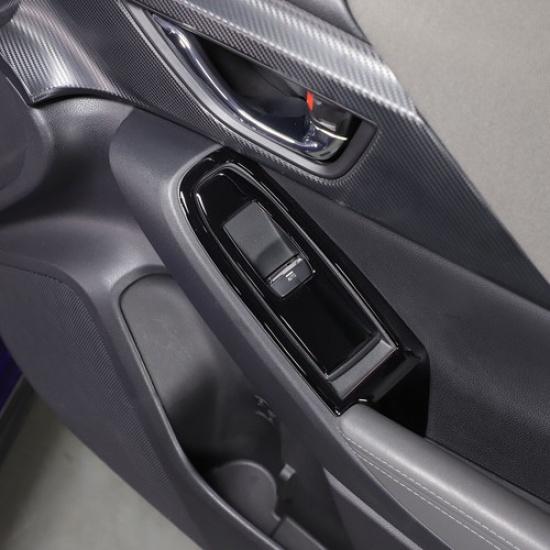 Глянцевая черная накладка на переключатель стеклоподъемника для Subaru Crosstrek 2024+