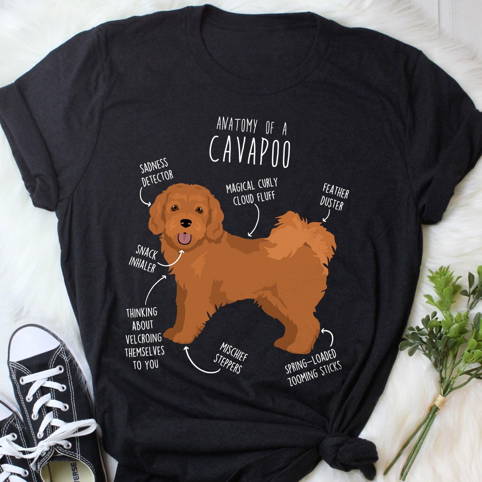 Cavapoo Shirt, , , Funny Red Cavapoo Dog Lover Gift, Cute Cavoodle T-shirt, Doodle Poodle Mix Cross Tshirt, Pet Tee, Cavapoo Mom Dad 160