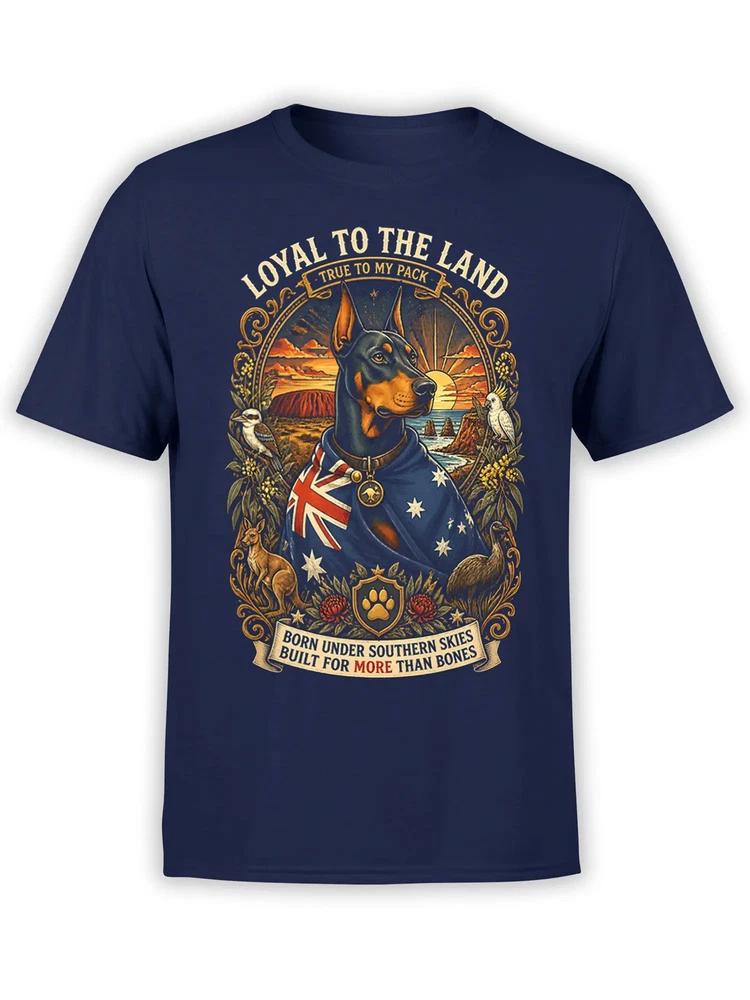 Southern Skies Doberunisex TShirt Unisex S