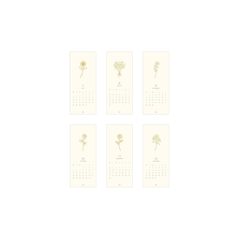 El Commune Matca 2026 Tabletop Calendar Flora CAL-163