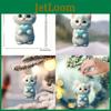 Whimsical Acrylic Blue Cat Hanging Charm Cute Cartoon Motif Perfect For Car Decoration