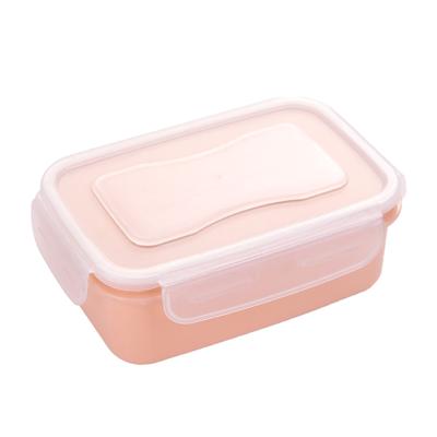 Recipiente pentru depozitarea alimentelor, cutie Bento, mini organizator pentru frigider cu capac, dreptunghiular, etanș pentru alimente