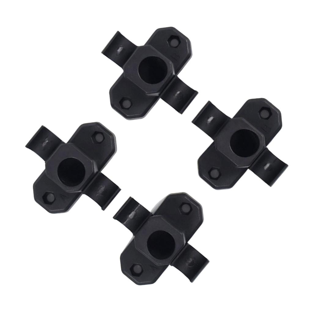 Practical Furniture Leg Connectors Hardware Nylon Texture for Camping Tables with Ergonomic Build and Quick Setups