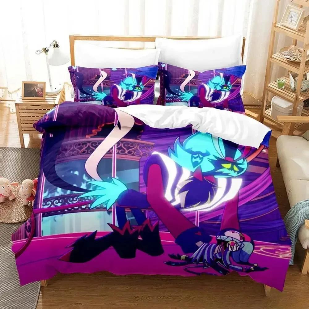 Comforter 3D Print Fizzarolli Boss Bedding Set Single Twin Full Queen King Size Bed Set Adult Kid Bedroom S Anime Game Bed