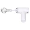 Electric Egg Beater Cordless Hand Mixer Handheld Egg Whisk for Cream Salad Dressing White
