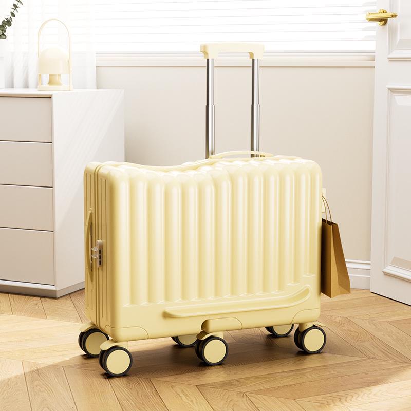 

20-Inch Children s Ride-On Suitcase: Universal Six-Wheeled Travel Essential with Password Lock 20-inch