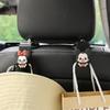 Convenient Car Hook Easy Installation PP Multifunctional Cute Car Seat Hanger for Auto