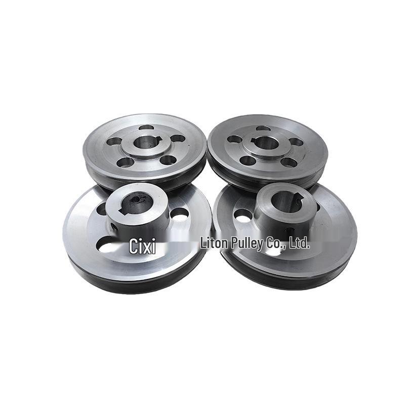 Aluminiumlegierung Typ A Einzelrille Motorriemenscheibe für Keilriemenantrieb