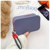 Silicone Cosmetic Bag Large Capacity Portable Waterproof Travel Wash Bag Mouth Red Envelope Storage Silicone Bag