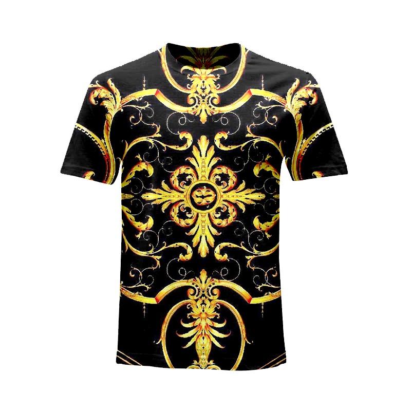 Men's Summer 3d Printed T-Shirt Fashion Top Short Sleeve Novelty Tees XXS-6XL
