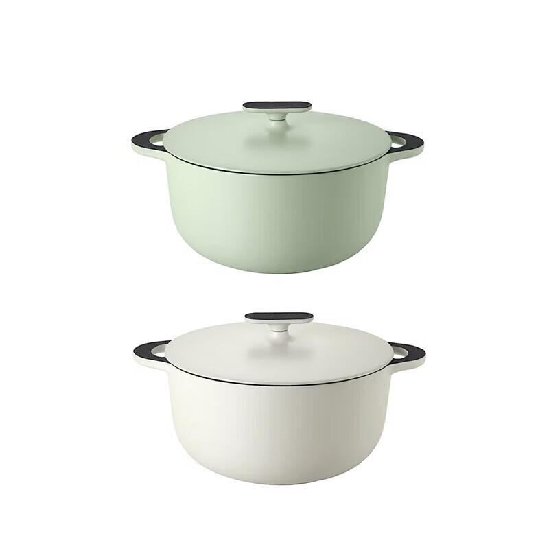 DESLON Aurora Series 24cm Enamel Deep Stew Pot