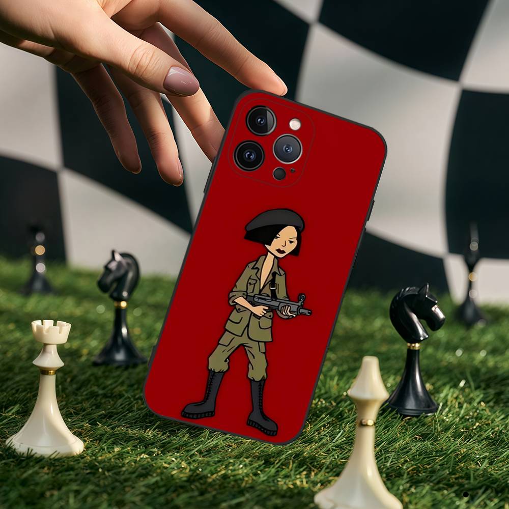 

DARIA M-MORGENDORFFER Black Silicone Phone Case For Iphone 17 Air 16 15 14 13 12 11 Pro Max Plus Back TPU iPhone 17 Pro
