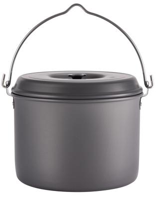Camping Moon Aluminum Hanging Pot Large Aluminum Pot Aluminum Pot Cooking Imoni Camping MC255 (CAMPING MOON) 5.5L