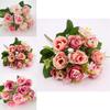 Elegant Silk Rose Artificial Flower For Home Decor And Wedding Arrangements