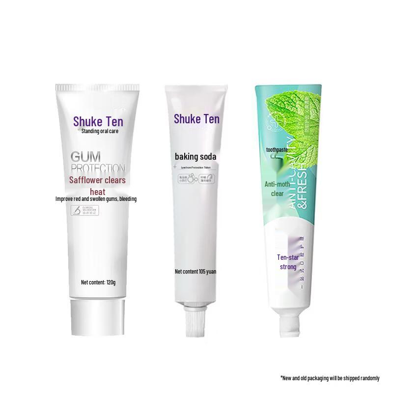 Shuke 3-Piece Oral Care Toothpaste Set