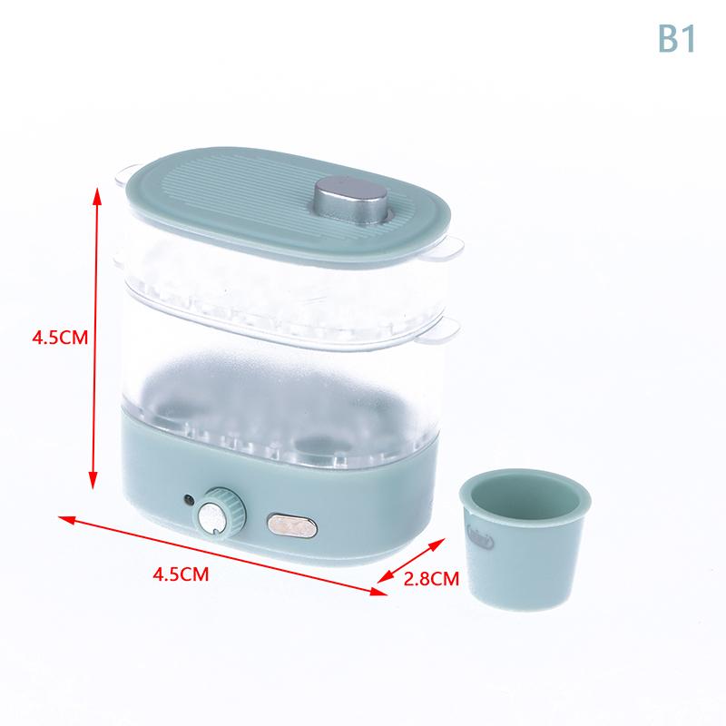 1:12 Dollhouse Miniature Micro-wave Oven Bread Cabinet Steam Box Household Electric Model Decor Toy Doll House Accessories