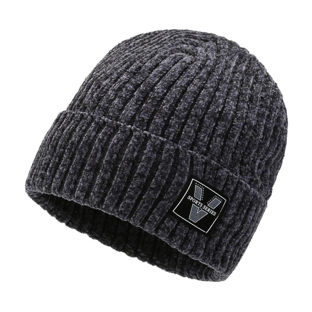 Cap Beanie Winter V Letter Knitted Hat Winter Protection Caps Gifts Outdoor