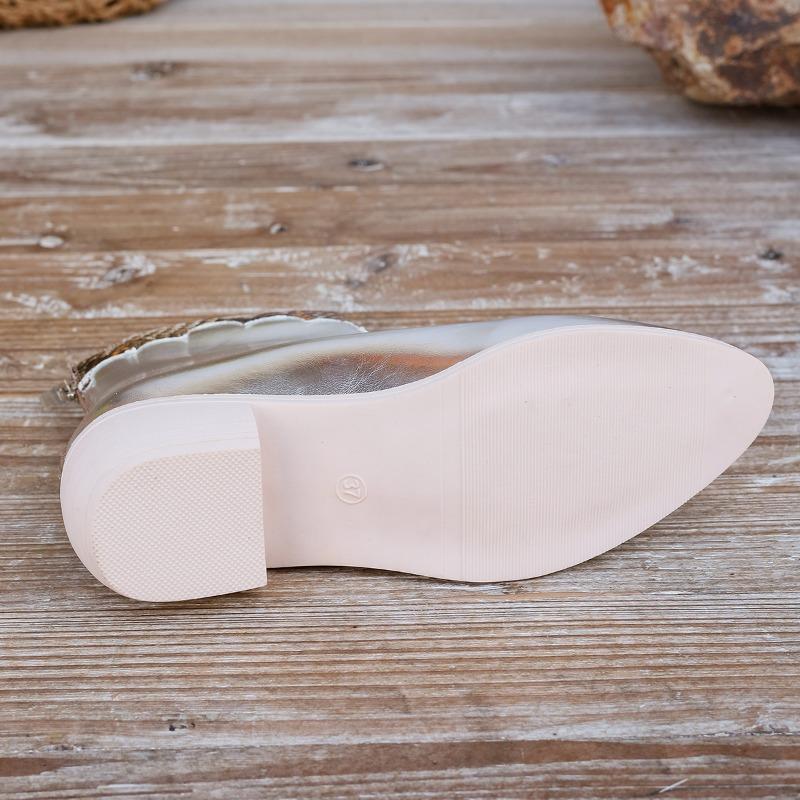 Women's Single Boots Spring and Autumn New Pointy Embroidery Color Matching Short Boots Fashion Increase Non-slip Western Boots