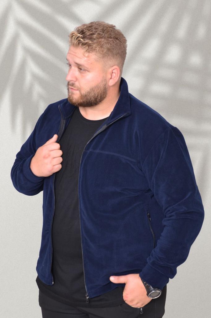 Men's Plus Size Plus Size Coat Plus Size Winter Fleece Coat