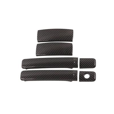 ABS Carbon Fiber Car Door Handle Cover Trim for Hyundai Grand STAREX H1
