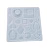 Silicone Earring Mold Resin Mold Jewelry Making Casting Tools Earring Hooks for Craft DIY Charms Pendant Earring Making