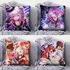 Sparxie Anime Girl Pillow Covers Home Sofa Cushion Covers and Aecorative Custom