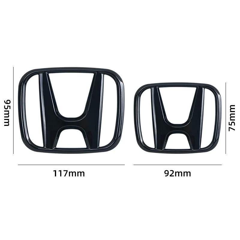 APH1 ABS Auto Front Grille Trunk Emblem Logo For Honda Civic 2006-2015 8th 9th 9.5th generation Civic models Decoration Accessories