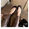 Casual versatile round toe thick bottom simple flip-flops women's summer outer wear cold slippers