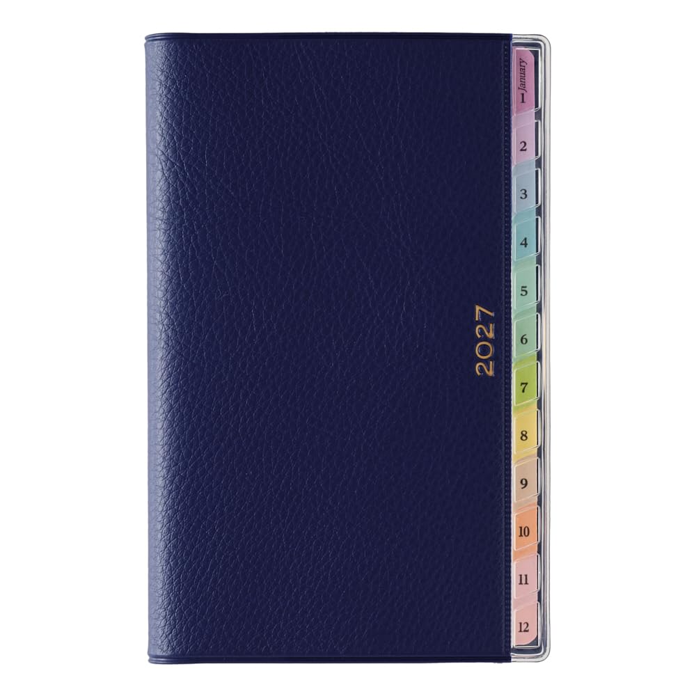 Nolty Page Jum Diary 2027 Weekly Compact Memo Navy 2200 (Starts December 2026)