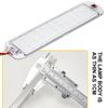 72 LED Panel Licht Auto Innenraum Leselampe Hohe Helligkeit Kabinenbeleuchtung für Van LKW Wohnmobil Boot Camper Lichtleiste 12V-80V