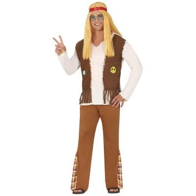 Fiestas Guirca Mens Hippie Flower Costume Set