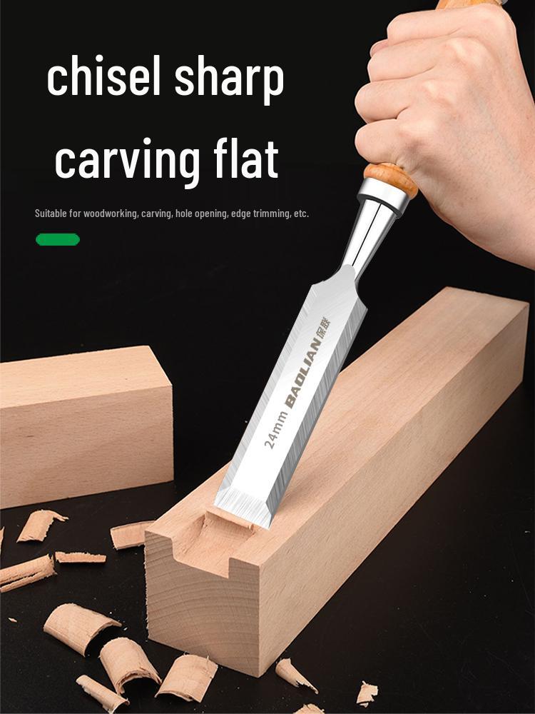 Wooden Handle Carving and Grooving Chisel Set for Woodworking