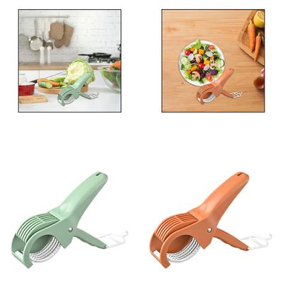 Cortadores de Legumes Fatiadores, Fatiadores de Frutas, Lâmina de Aço Inoxidável, Prático, para Salada