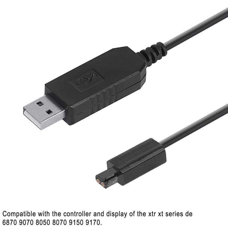 Di2 Universelles Ladekabel für Shimano 6870 9070 8050 8070 9150 XT XTR SM-BCR1/BCR2 Controller Display Lade Dura-Ace Ultegra