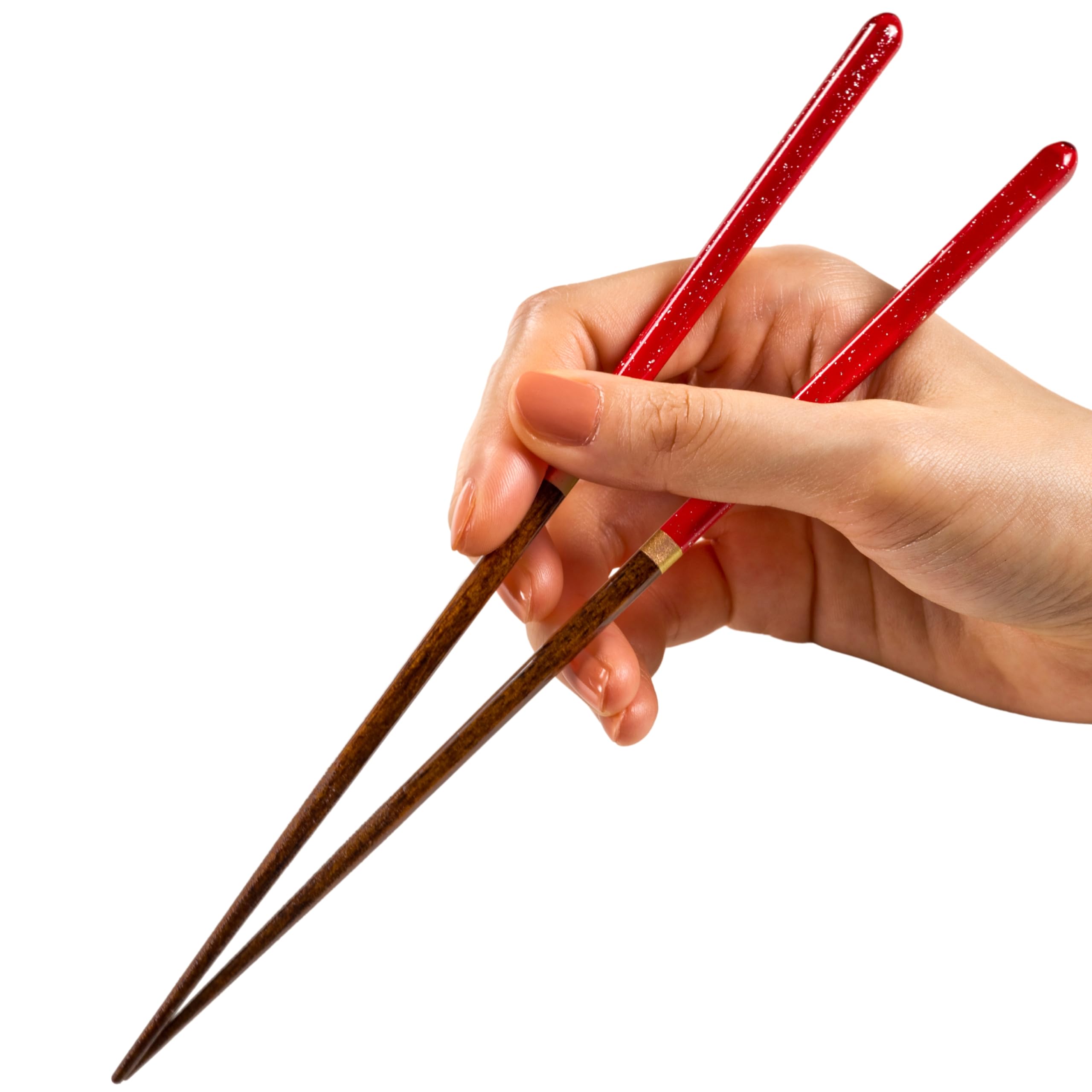 

FlaColle Палочки для еды Месяц вашего рождения Луна Июль Тонкие 23 см Палочки для еды Сделано в Японии Посудомоечная машина Стильный подарок на день рождения [Выберите Рубин] [Нескользящие Безопасные]