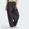 Adidas Originals SS23 Home Of Classics Series Casual Loose Fit Nylon Straight Leg Sports Pants Women Bottoms Black IC5310