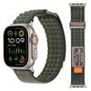 Straps for Apple Watch Band 44mm 40mm 49mm 41mm 45mm 38mm 42mm Nylon Loop Bracelet iWatch Ultra 2 Series 7 6 5 3 Se 8 9 10 45 Mm
