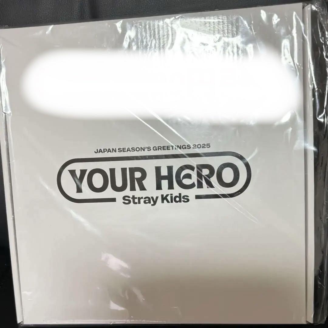 

[USED] straykids YOUR HERO custom T-shirt, size L, no box