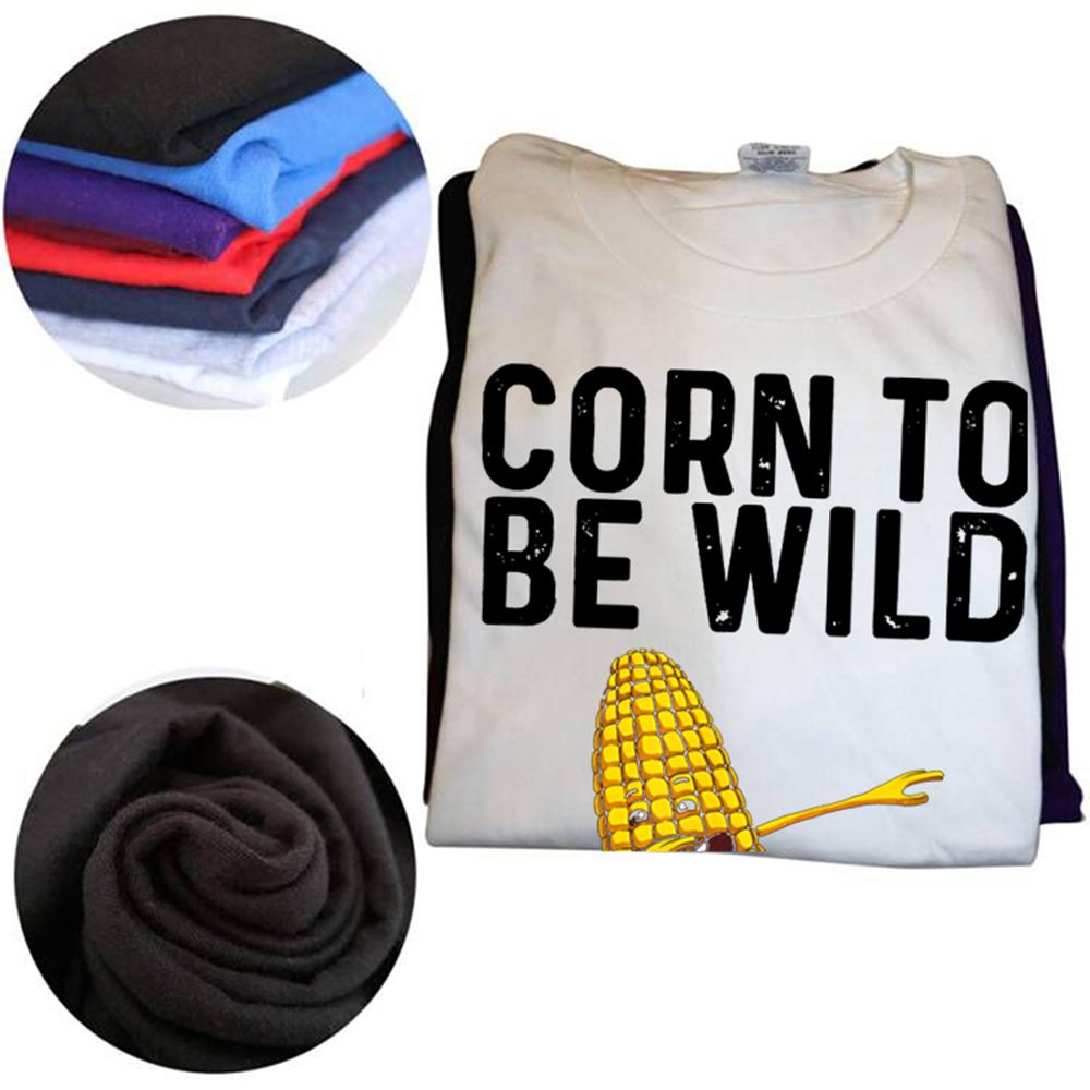 Rolig majsbondes klassiska t-shirt sommar herr damkläder mode t-shirts bomull kortärmad överdimensionerad lös t-shirt toppar