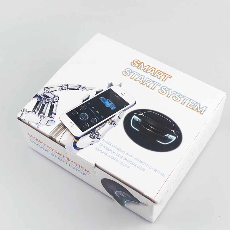 Car Keyless Entry System Engine Start Alarm System One-button Start/Stop System Remote Starter Stop Accessories Universal