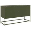 TV Stand In Olive Green 100.5 X 39 X 60.5 Cm Steel
